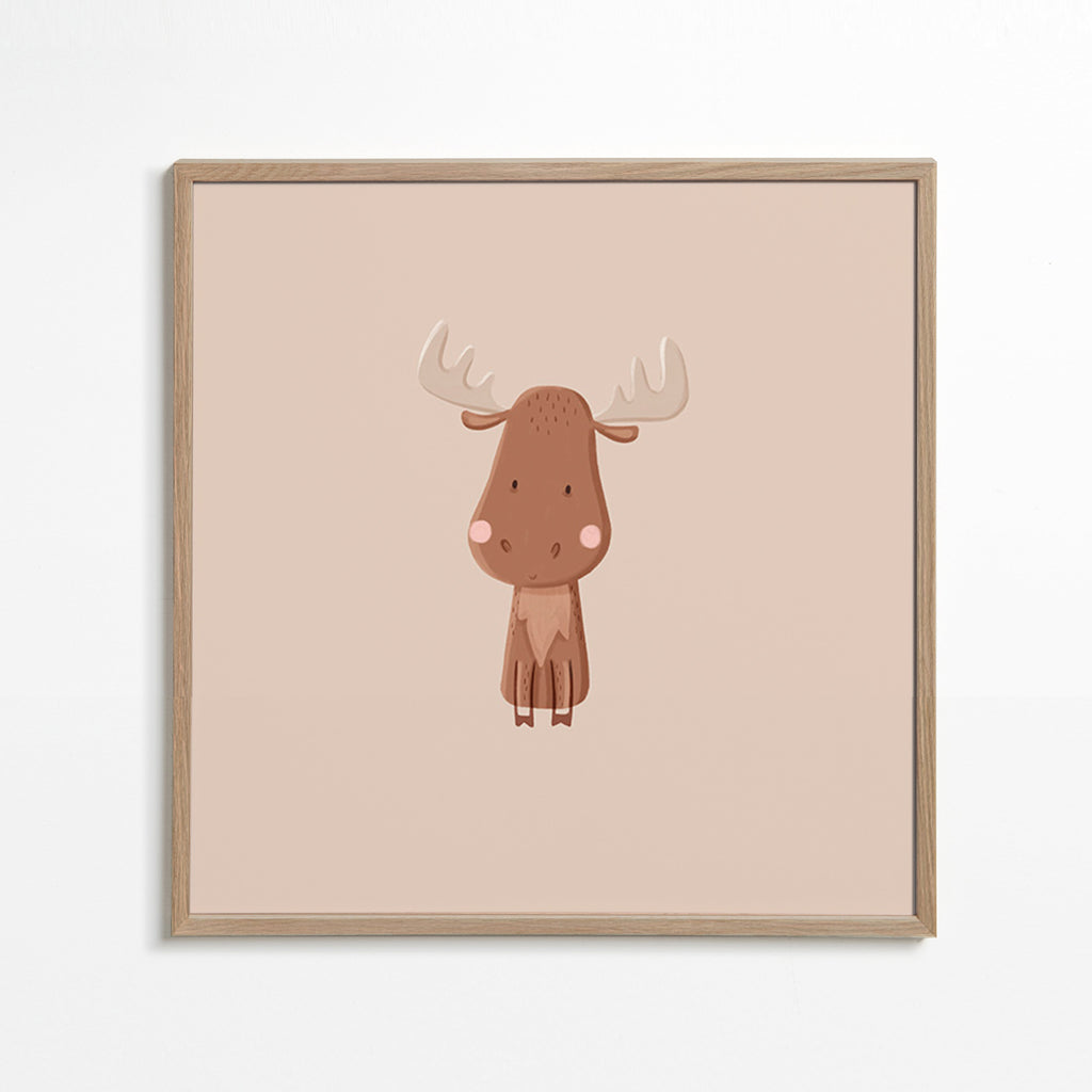 Minimalistische eland illustratie