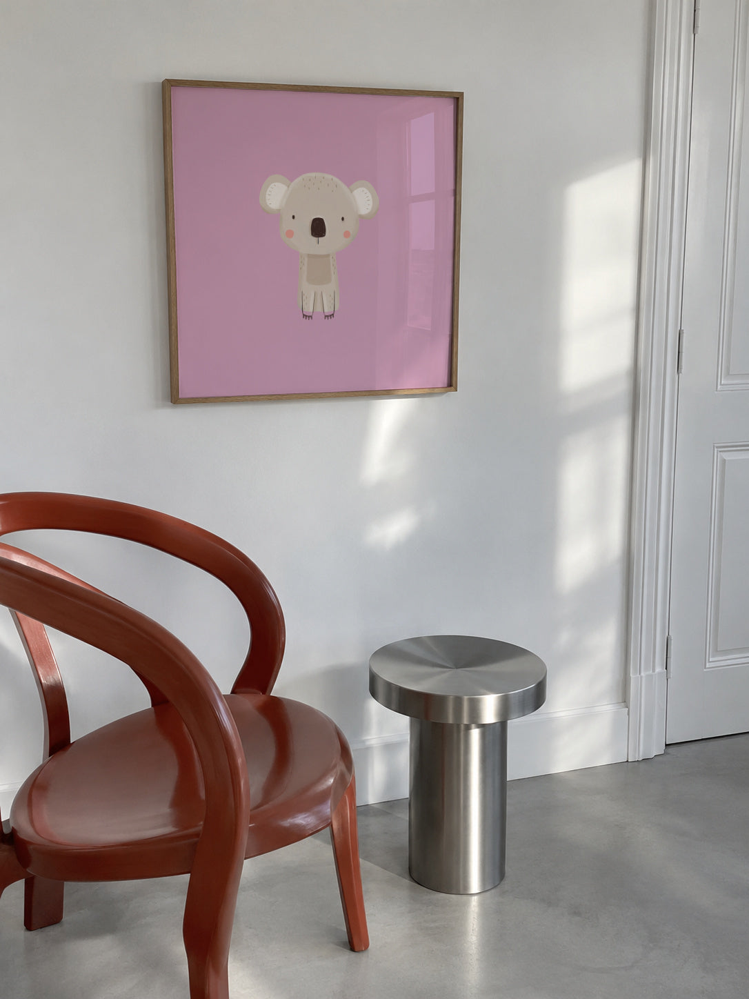 Koala - Framed poster in an interior