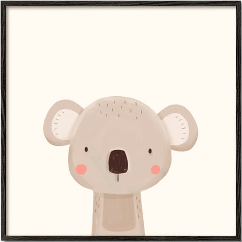 Kinderposter koala minimalistisch