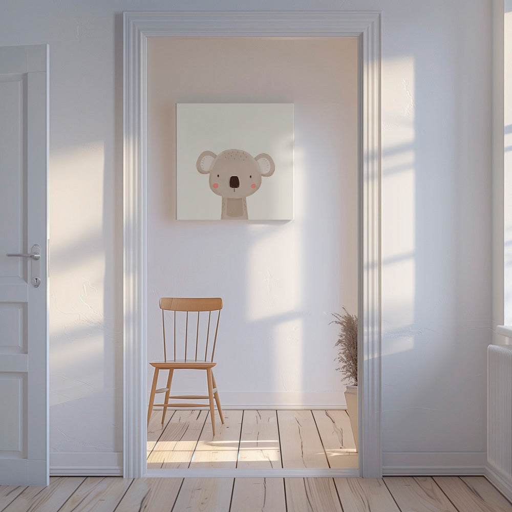 Kinderposter koala minimalistisch