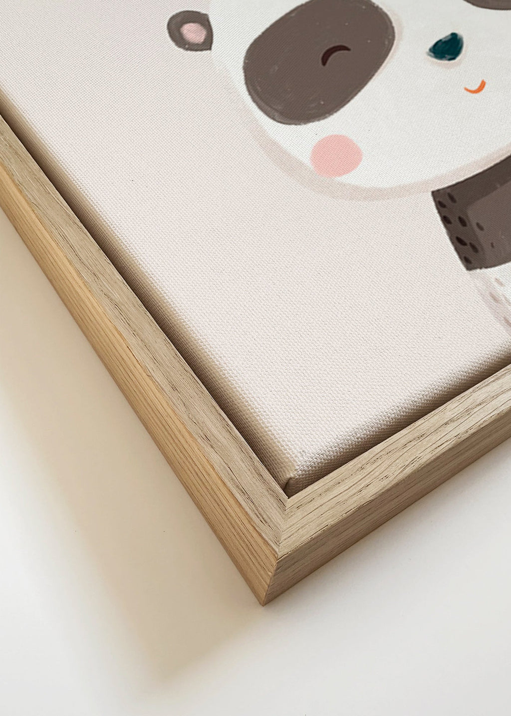 Kinderprint lieve panda illustratie