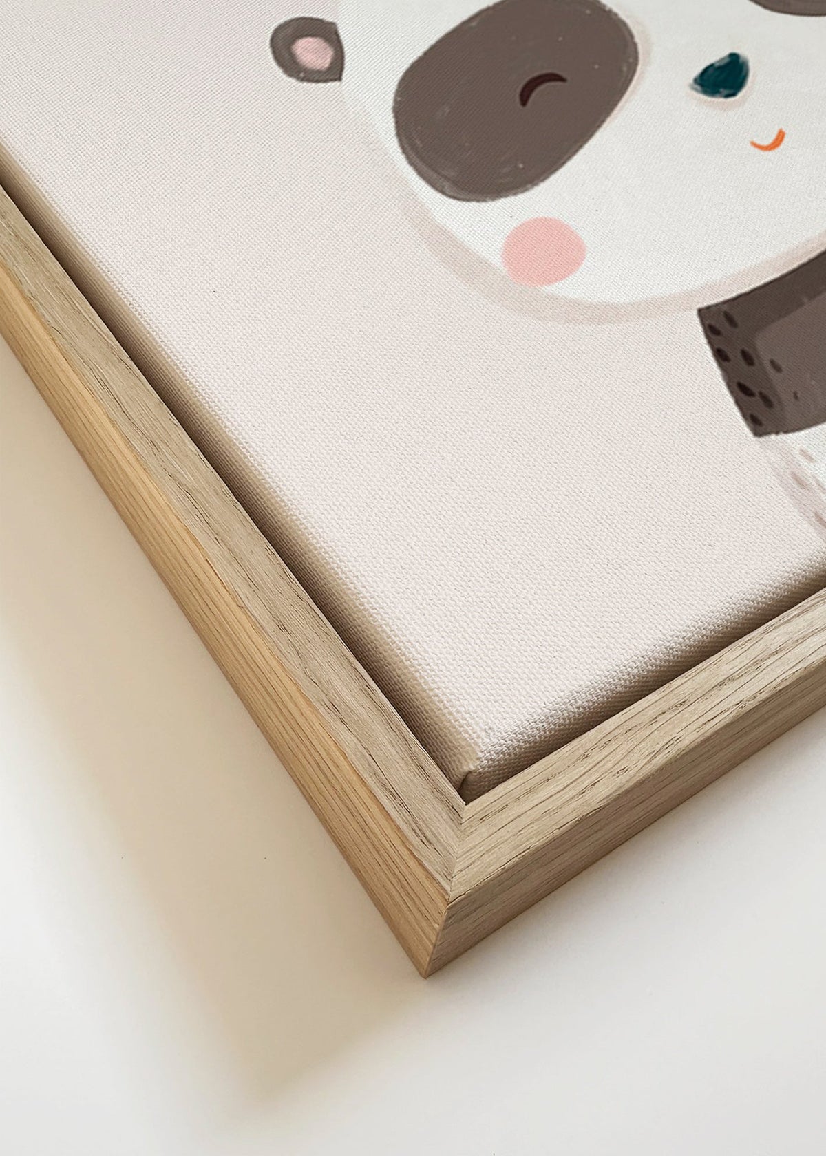 Kinderprint lieve panda illustratie