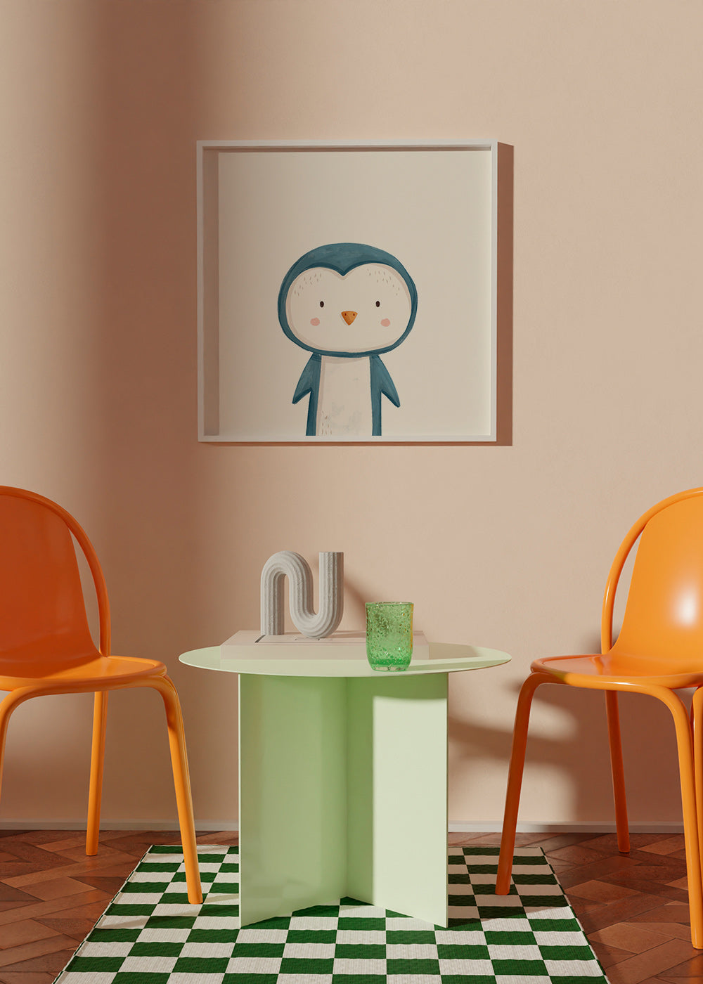 Pinguïn illustratie