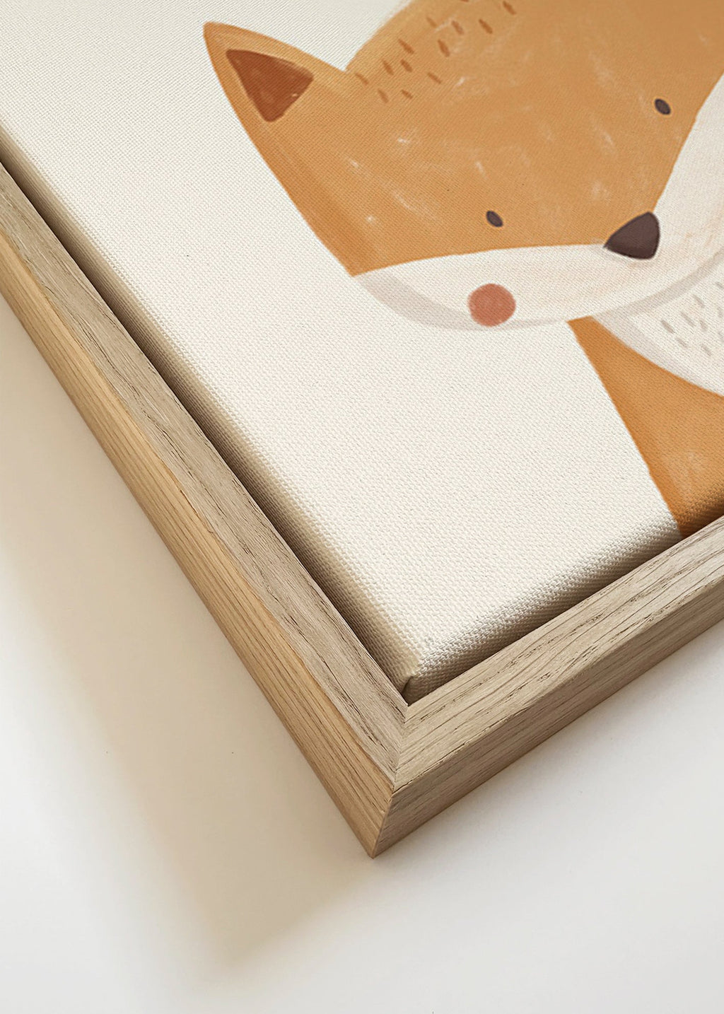 Schattige vos illustratie