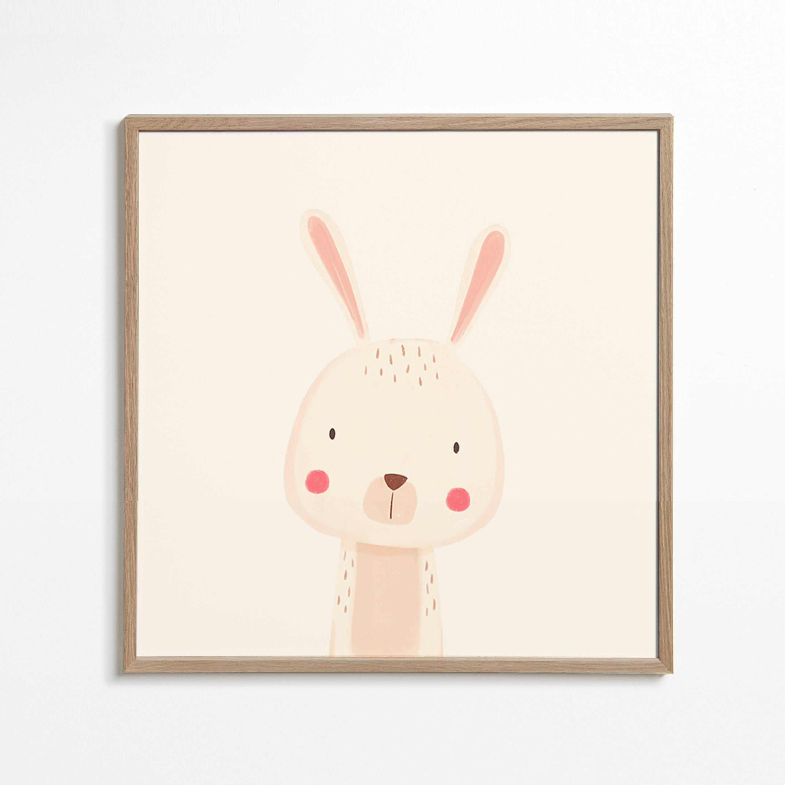 Kinderposter met schattig konijn