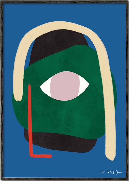 Abstract gezicht illustratie
