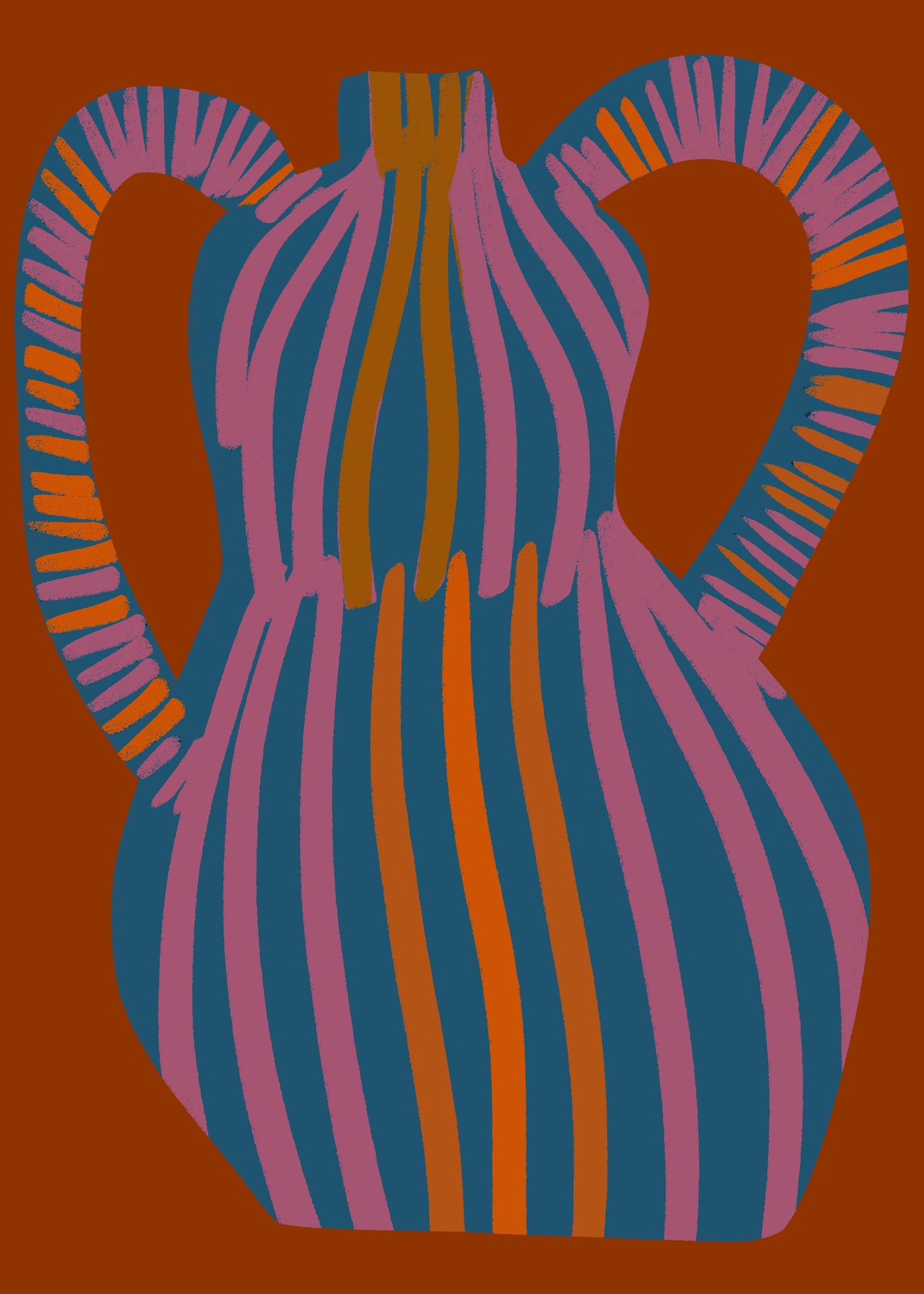 Provincial Vase 01 - Unframed art print