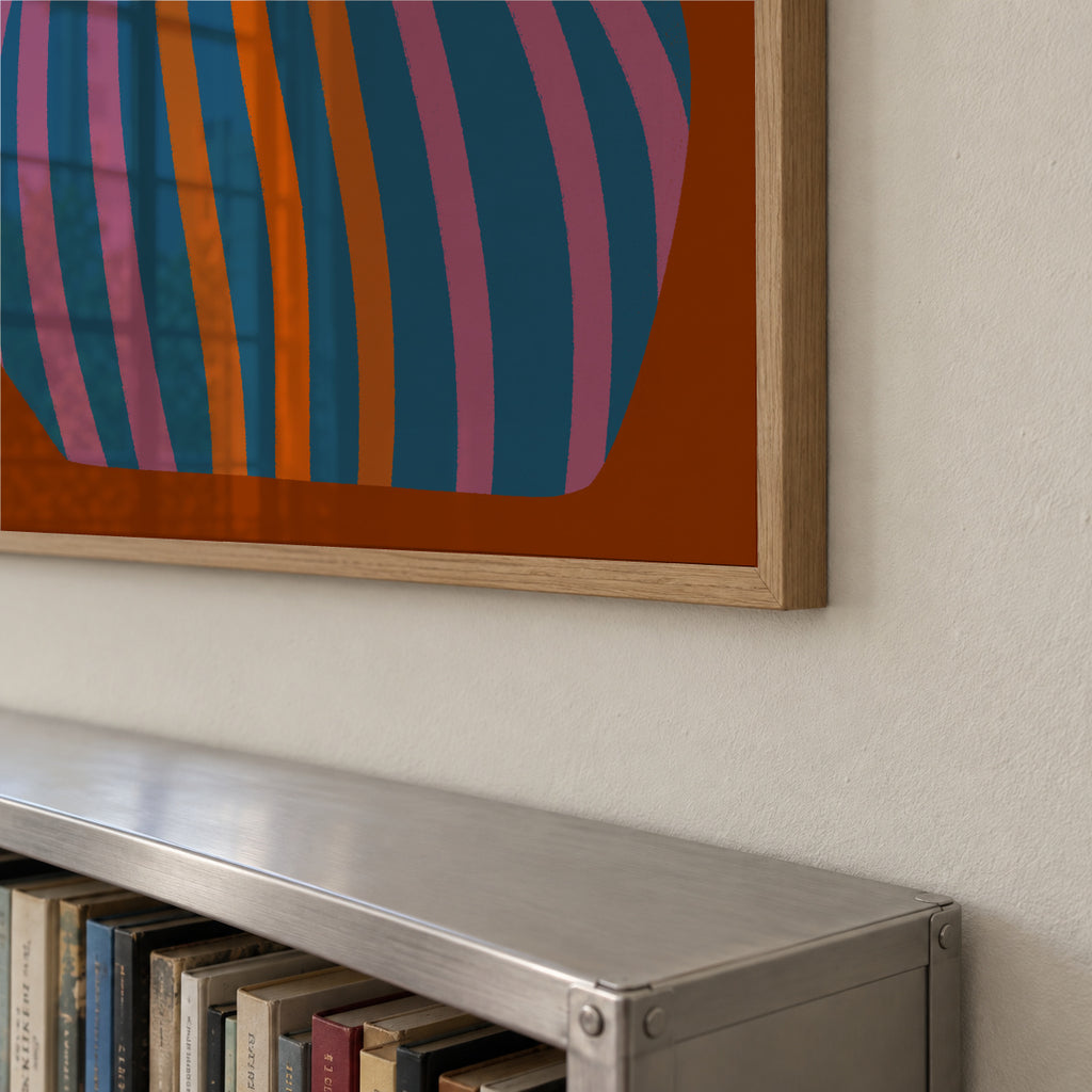 Provincial Vase 01 - Framed poster detail