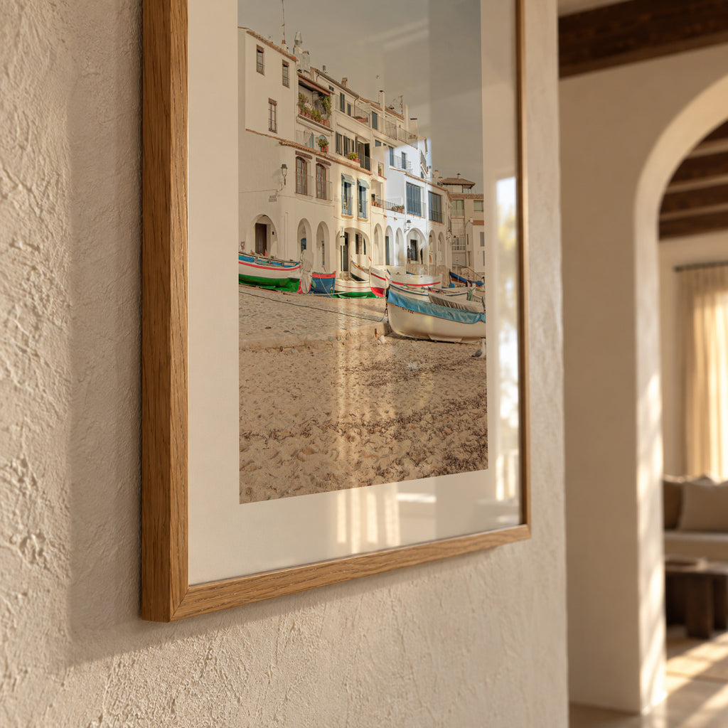 Costa Brava II - Framed poster detail