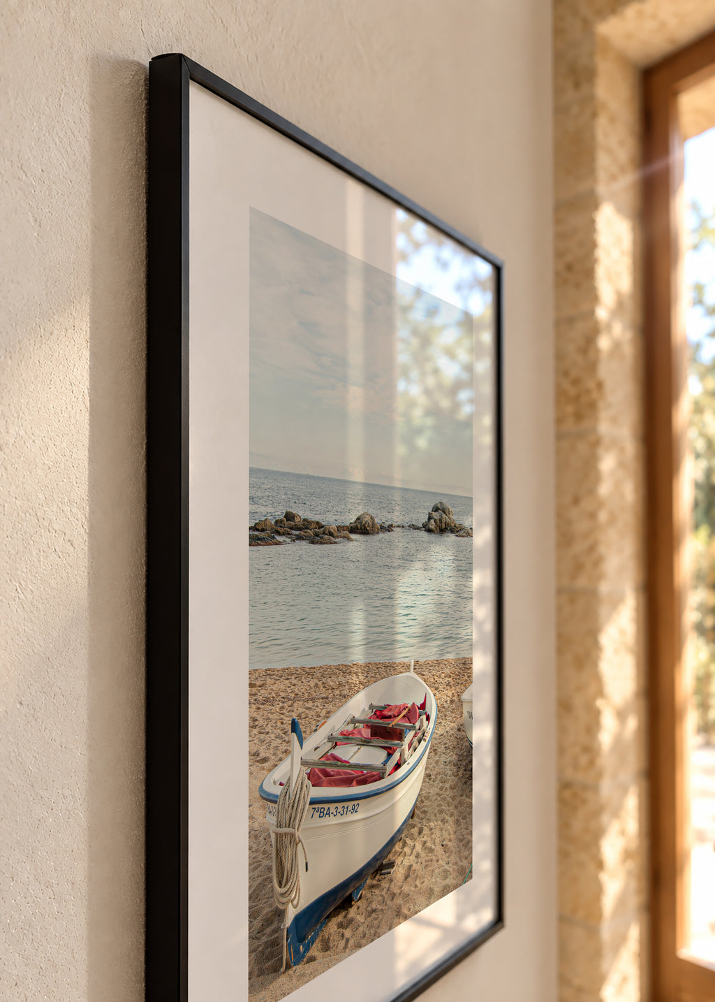 Costa Brava III - Framed poster detail