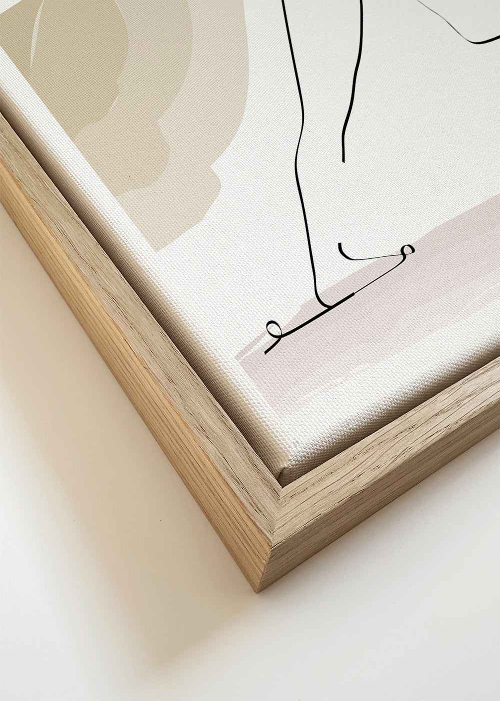 Rustgevend design: neerwaartse hond in één lijn