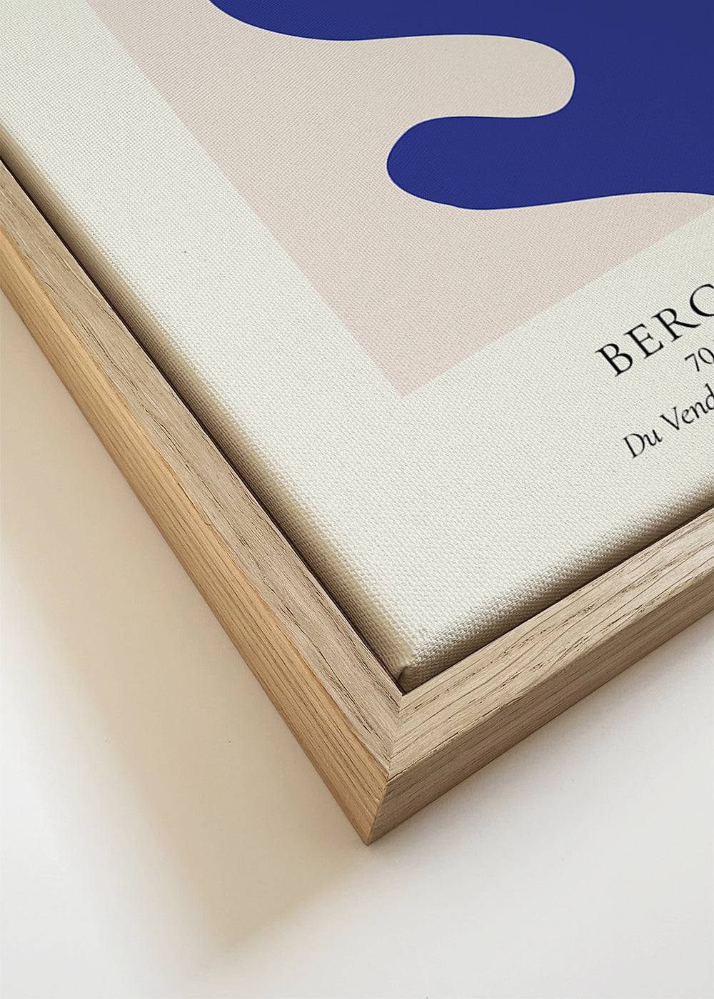 Illustratie Matisse blauw blad