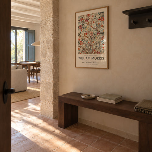 William Morris pattern III - Poster en ambiente
