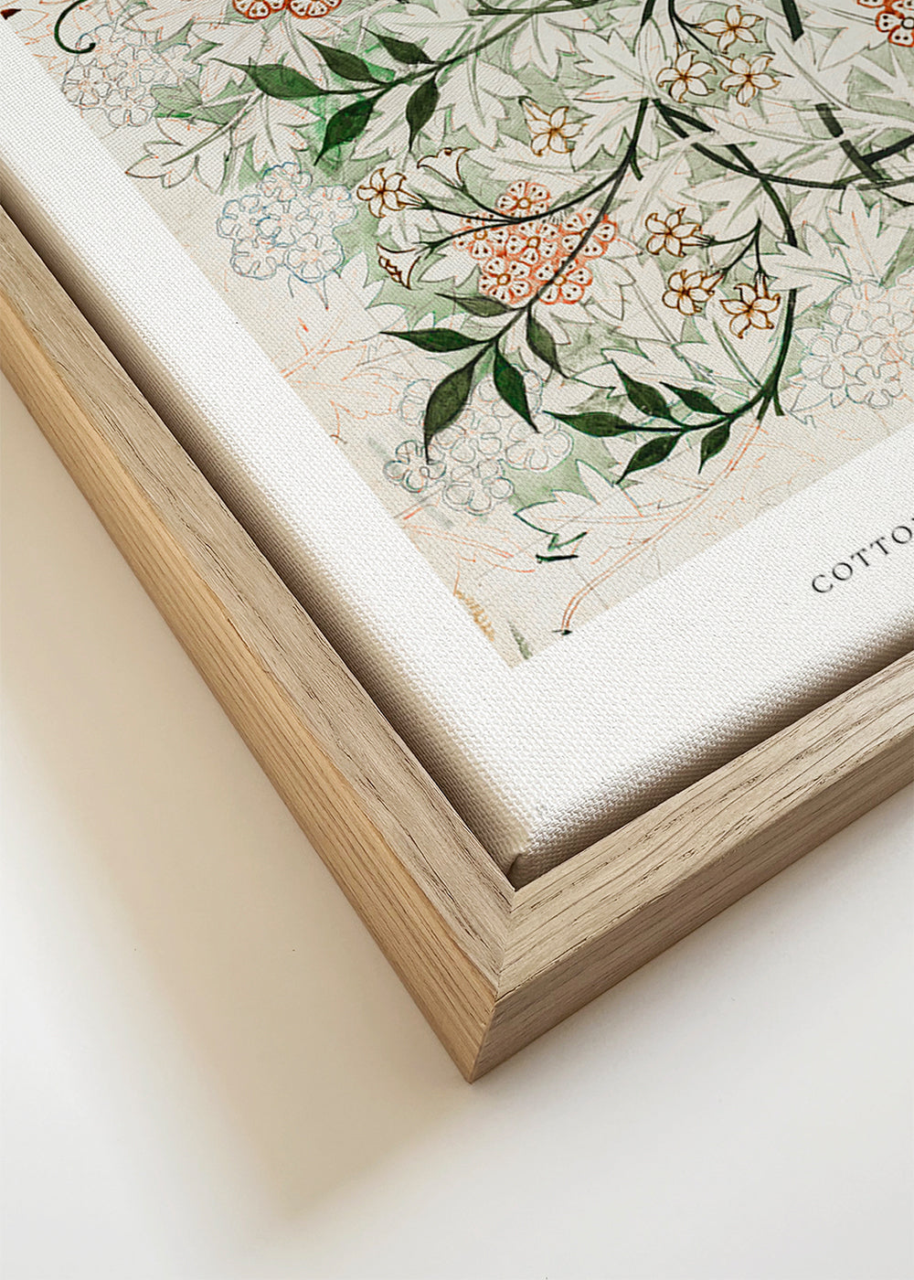 Botanische poster met jasmijn van William Morris