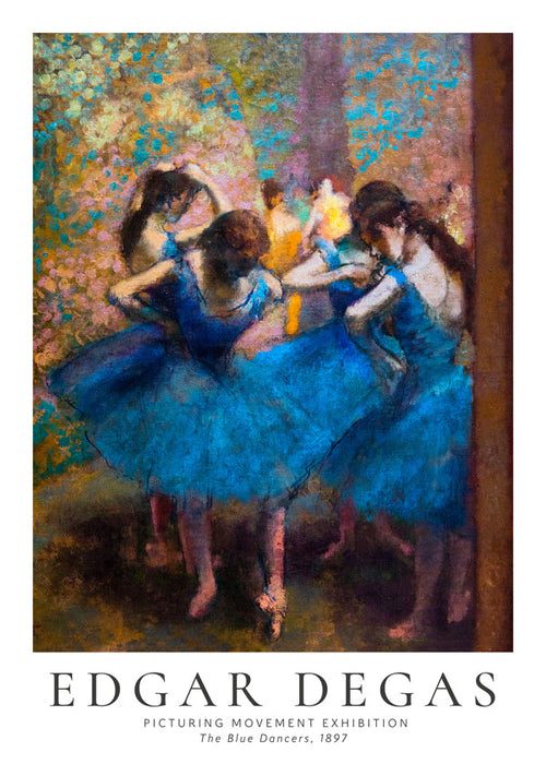 Illustratie van blauwe tutu-ballerina's