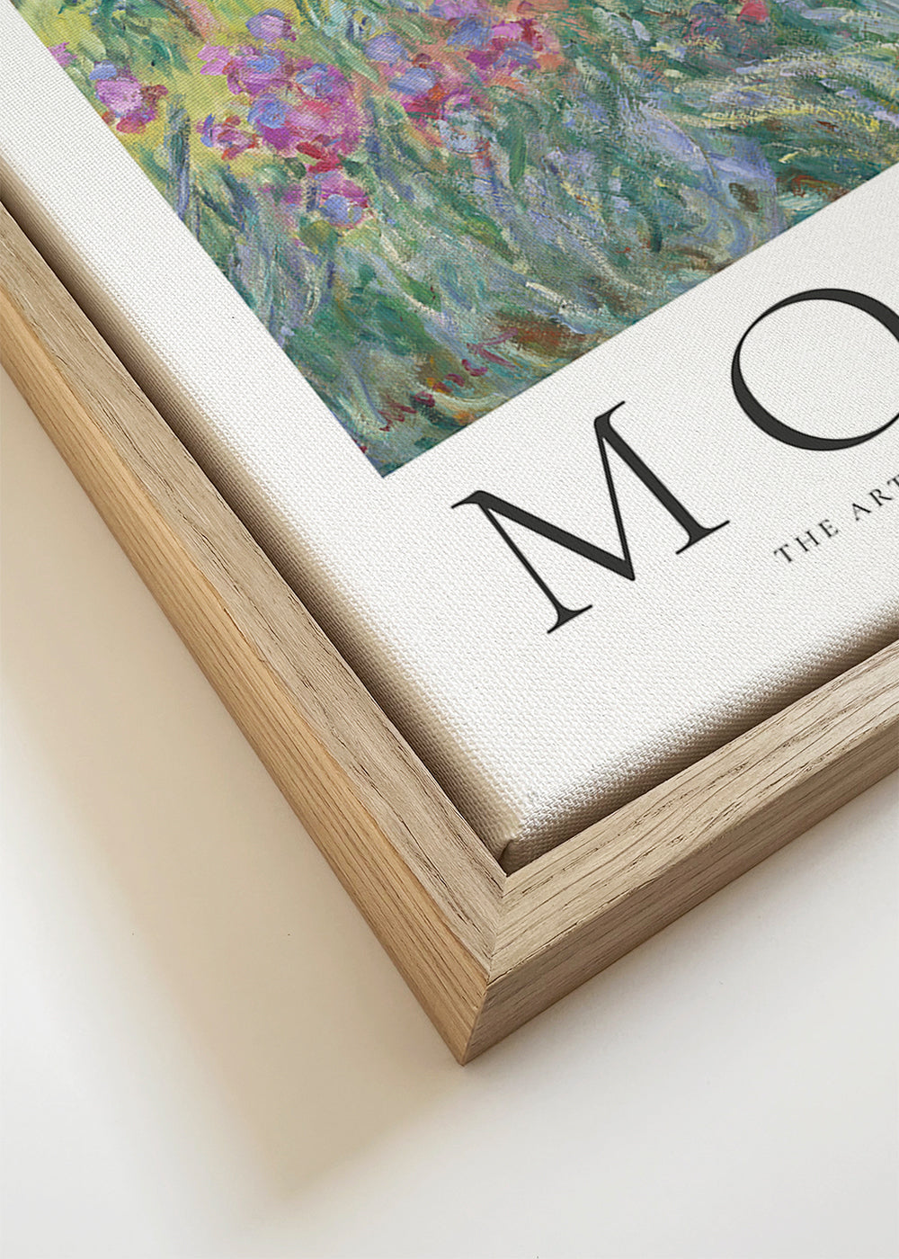 Botanische print: irissenpad in Giverny