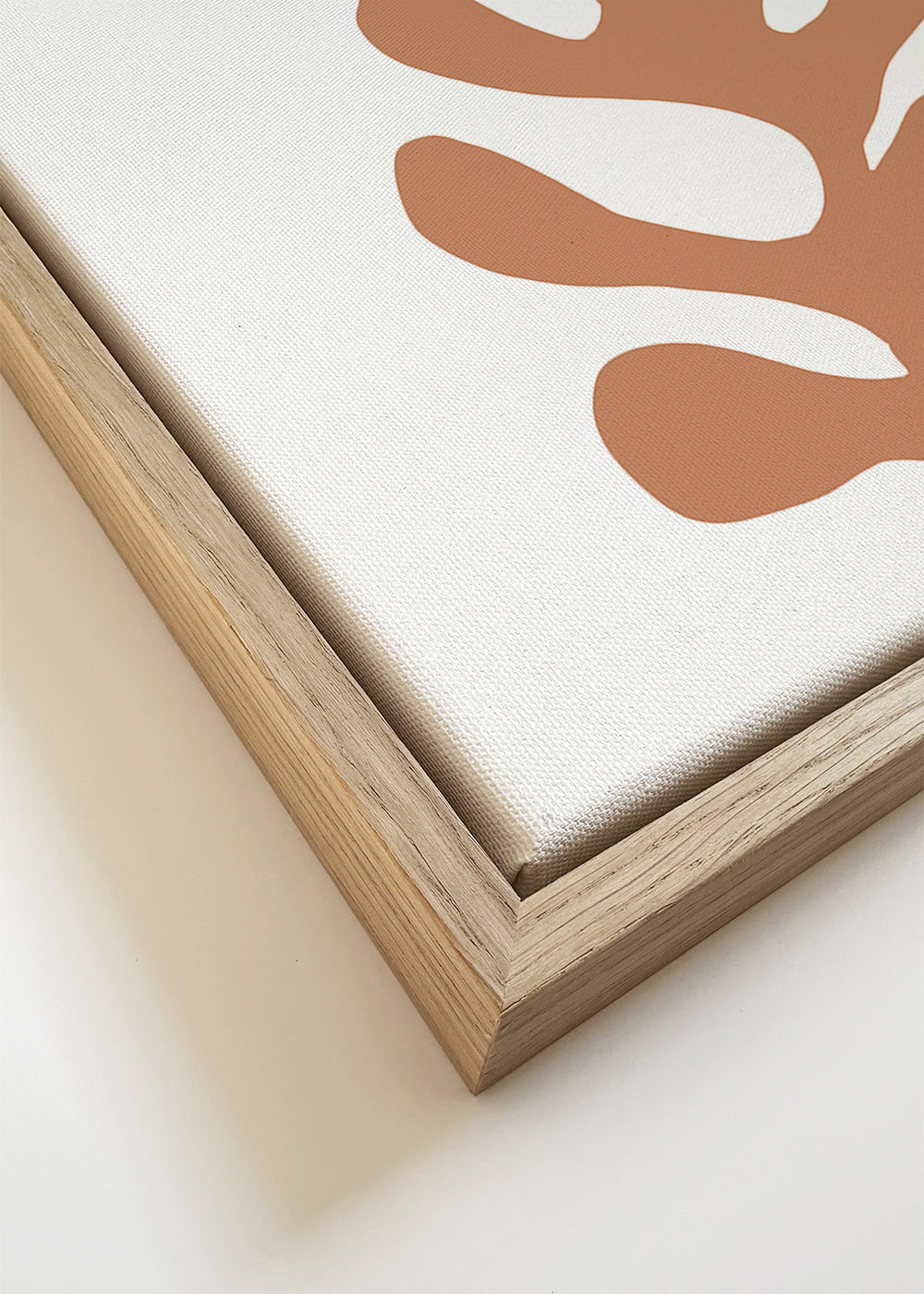 Botanische poster blad in Matisse-stijl