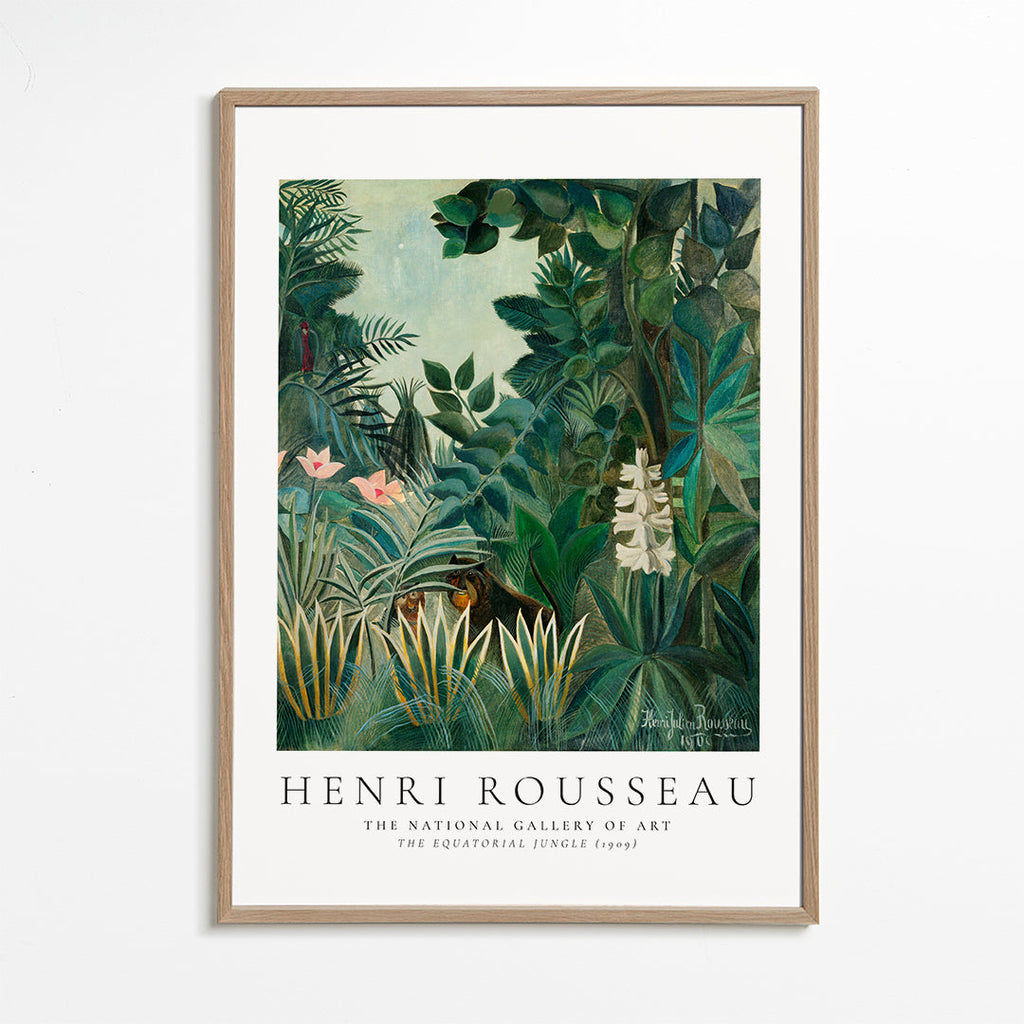 Djungelkunst met toekan