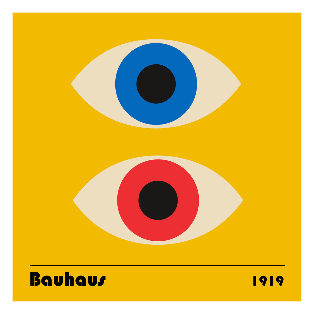 Bauhaus Eyes II - Unframed art print