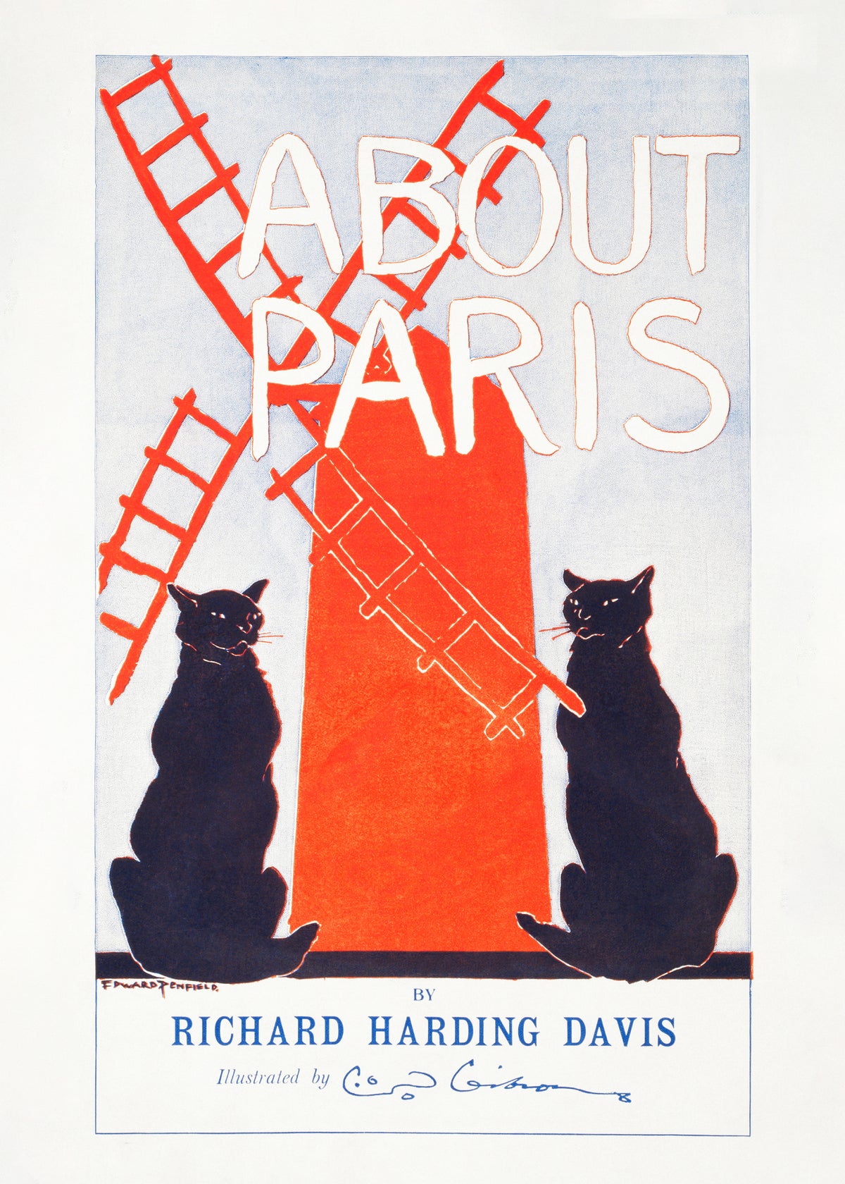 About Paris Vintage poster by Edward Penfield - Unframed art print