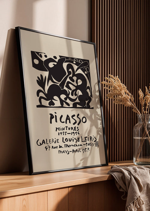 Vintage tentoonstellingsposter van Picasso