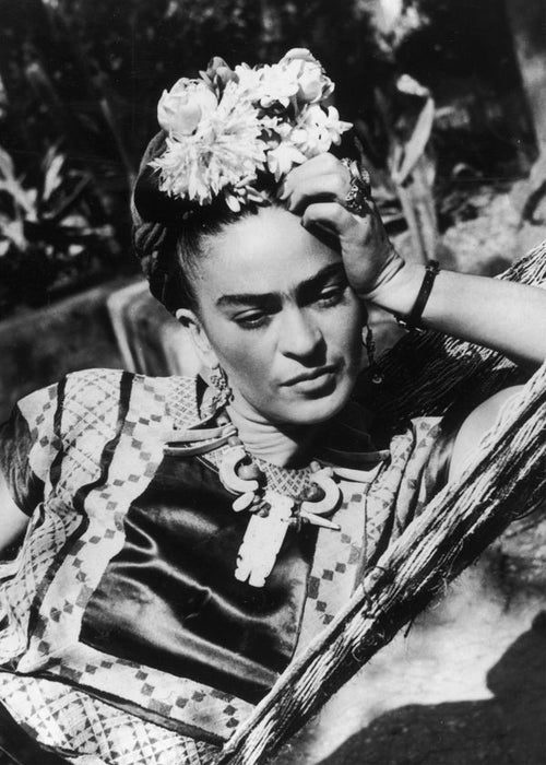 Vintage portretfoto van Frida Kahlo