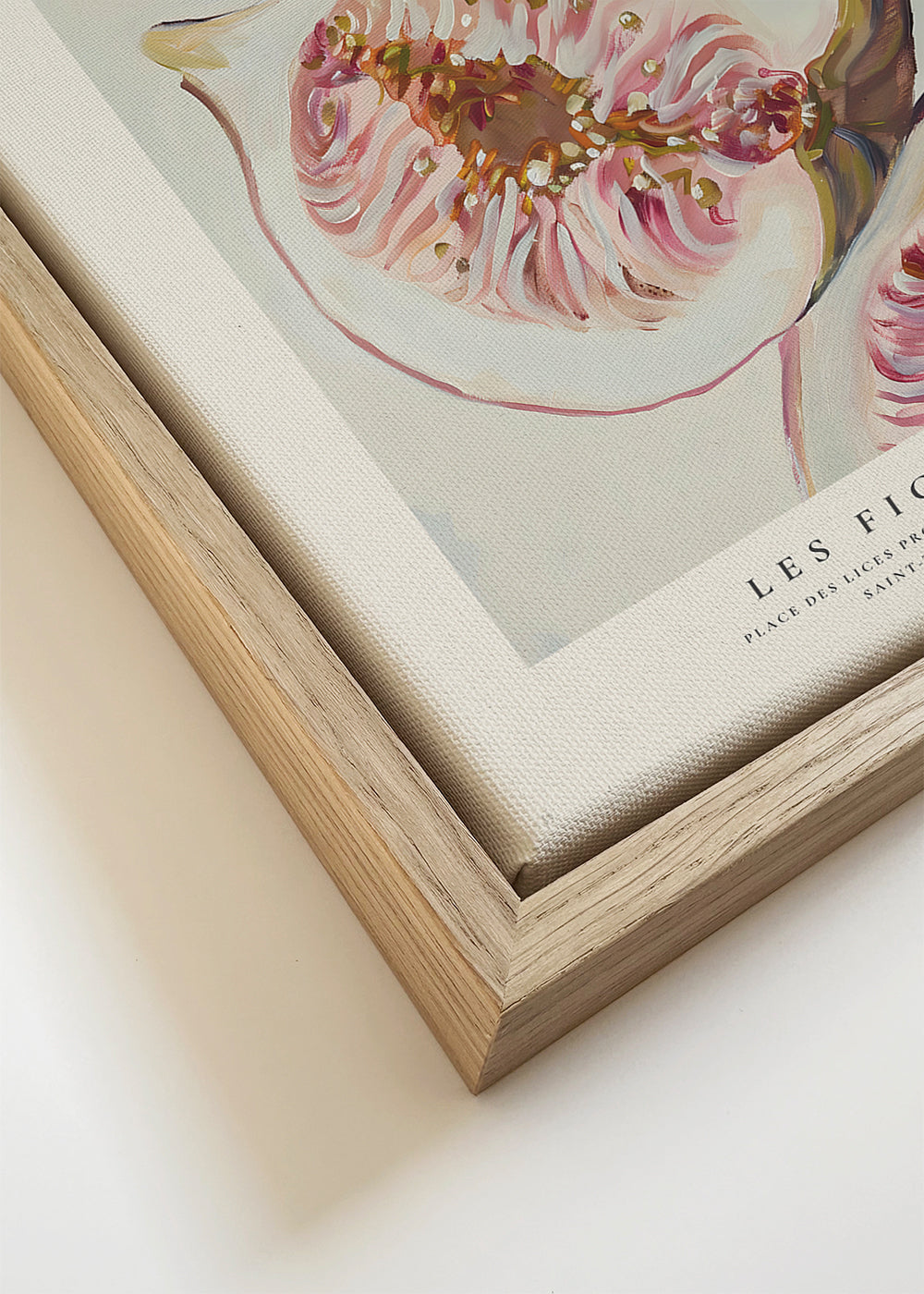 Keuken kunst met vijgen illustratie