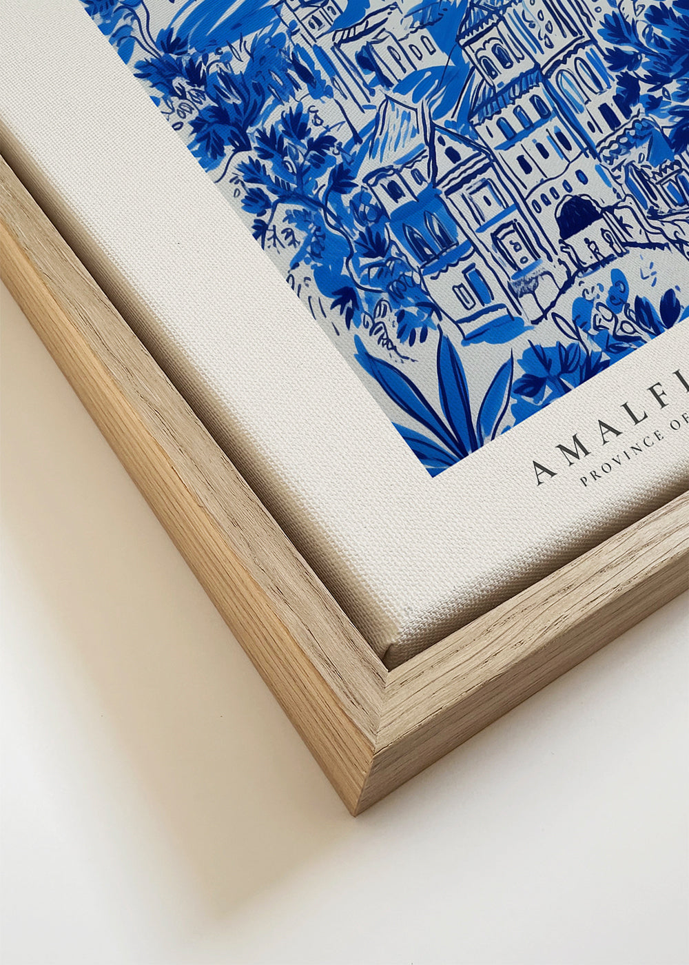 Reisposter Positano Amalfikust