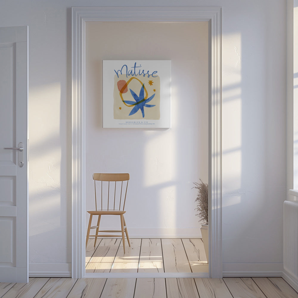 Henri Matisse, l'univers - SQUARE - Unframed canvas in an interior