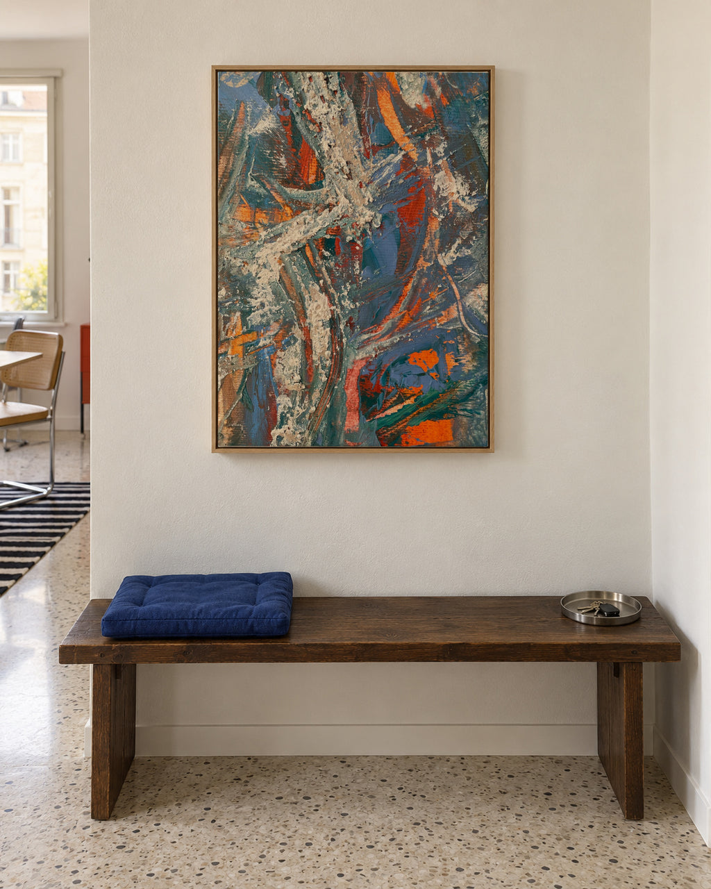 Geiser - Framed canvas in an interior