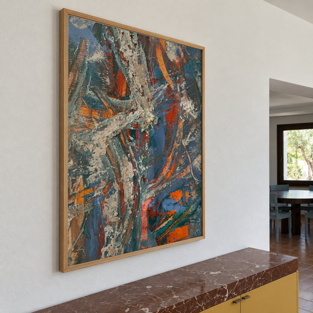 Geiser - Framed poster in an interior