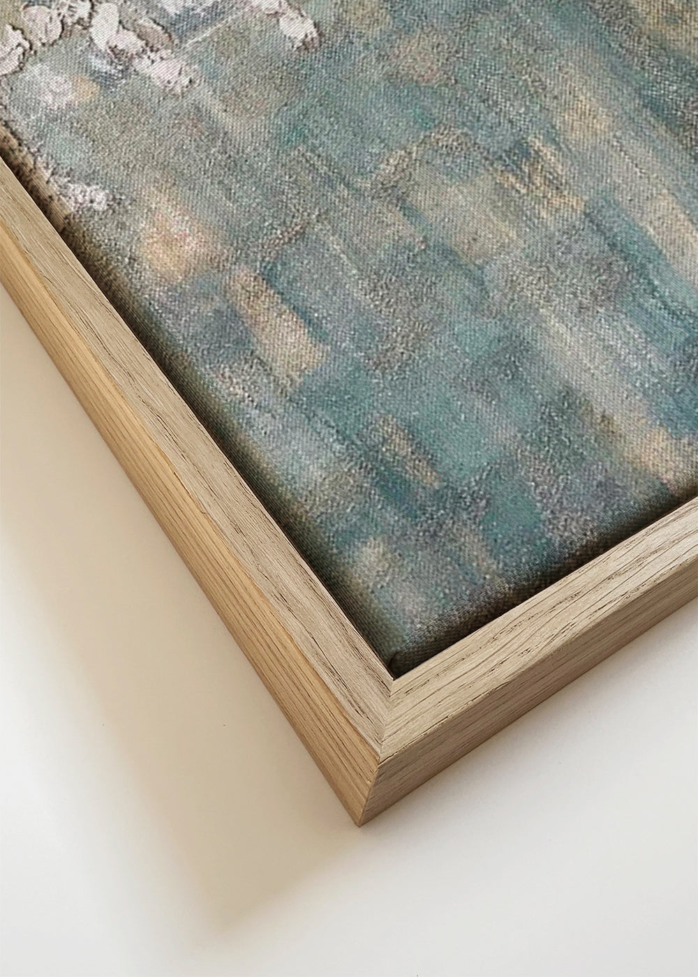 Abstract kunst verticale textuur groene tinten