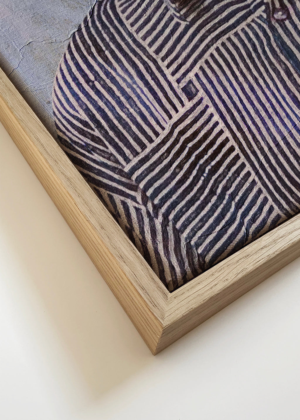 Hipster Vincent - Framed canvas detail