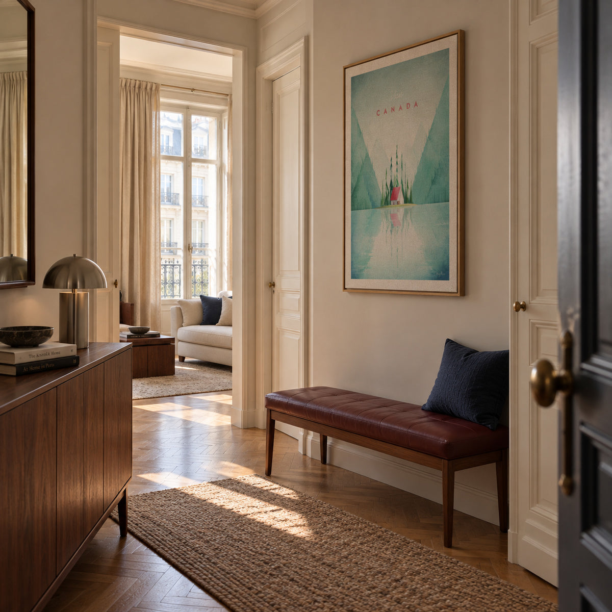 Canada - Framed canvas in an interior