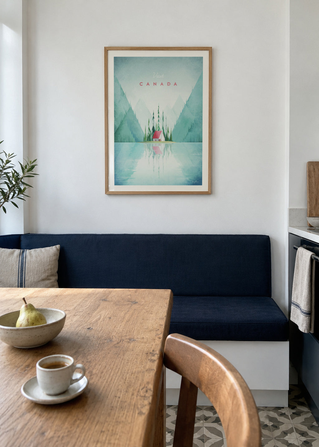 Canada - Framed poster in an interior