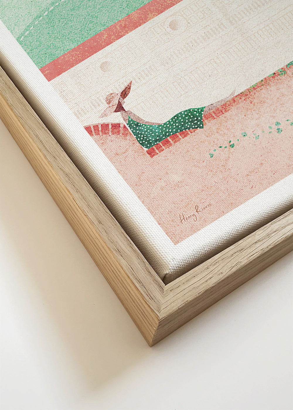 Stadsposter: Florence Duomo pastel illustratie