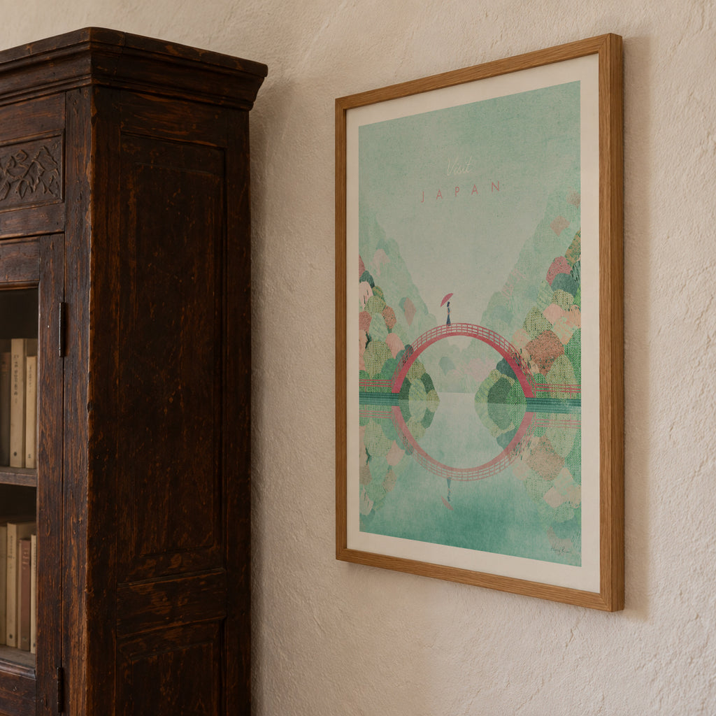 Japan II - Framed poster detail