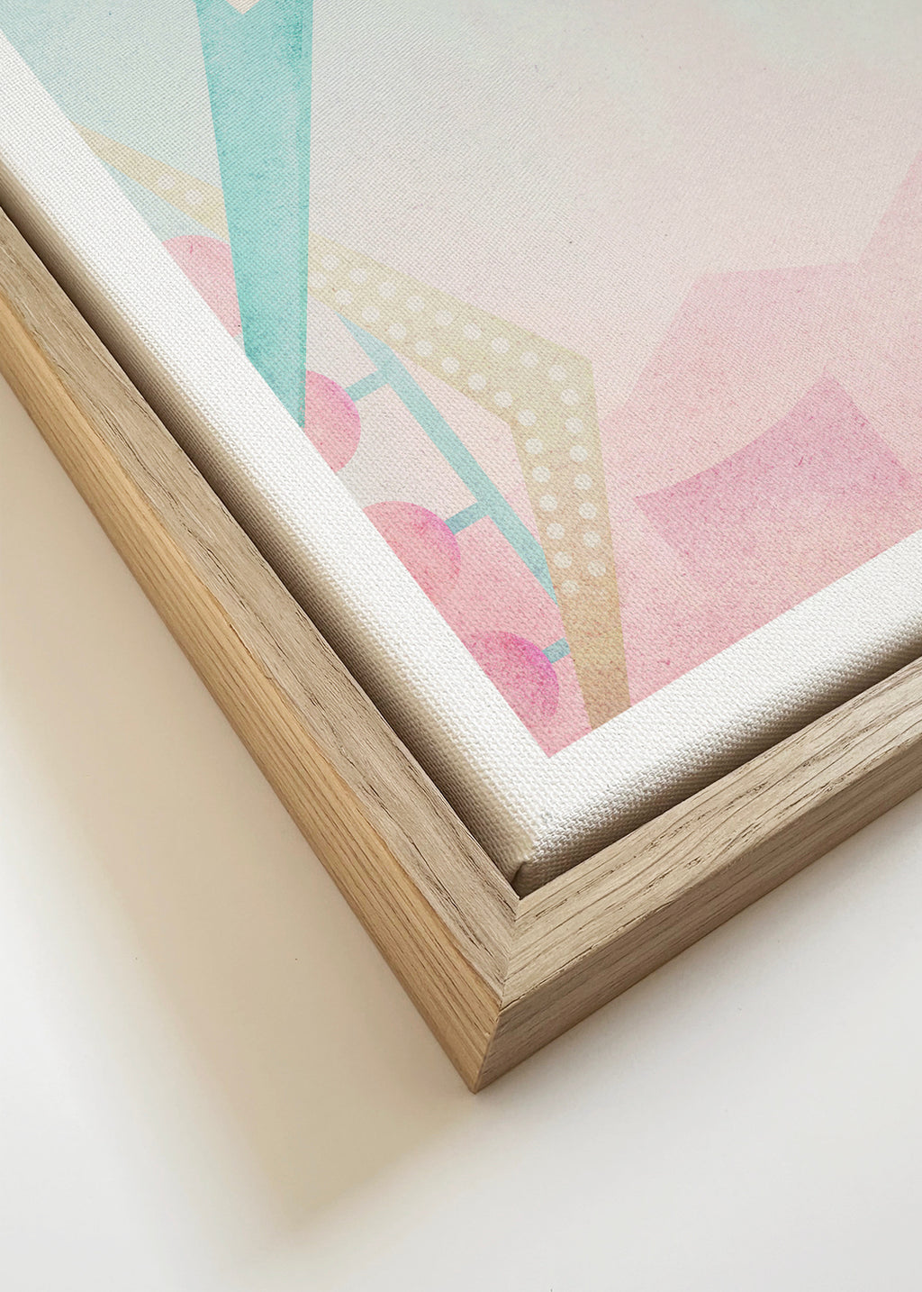 Las Vegas - Framed canvas detail