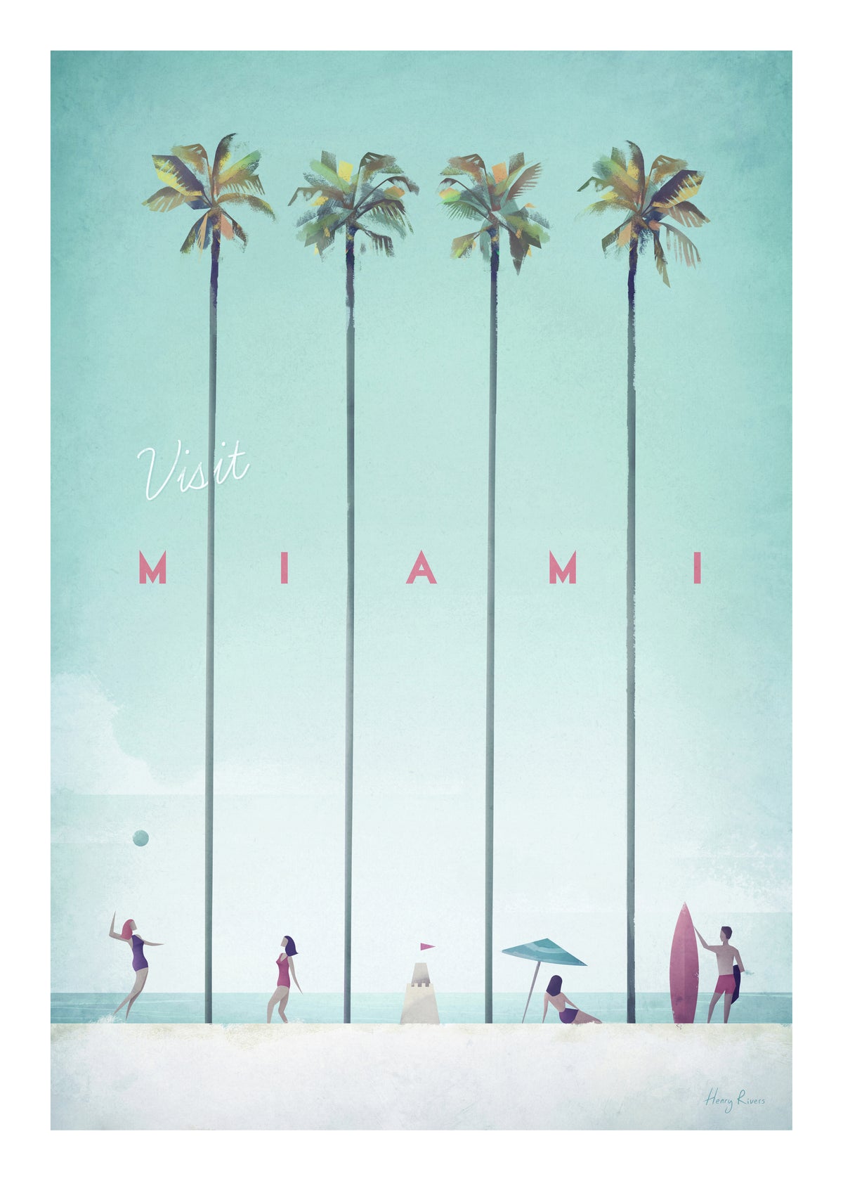 Miami - Unframed art print