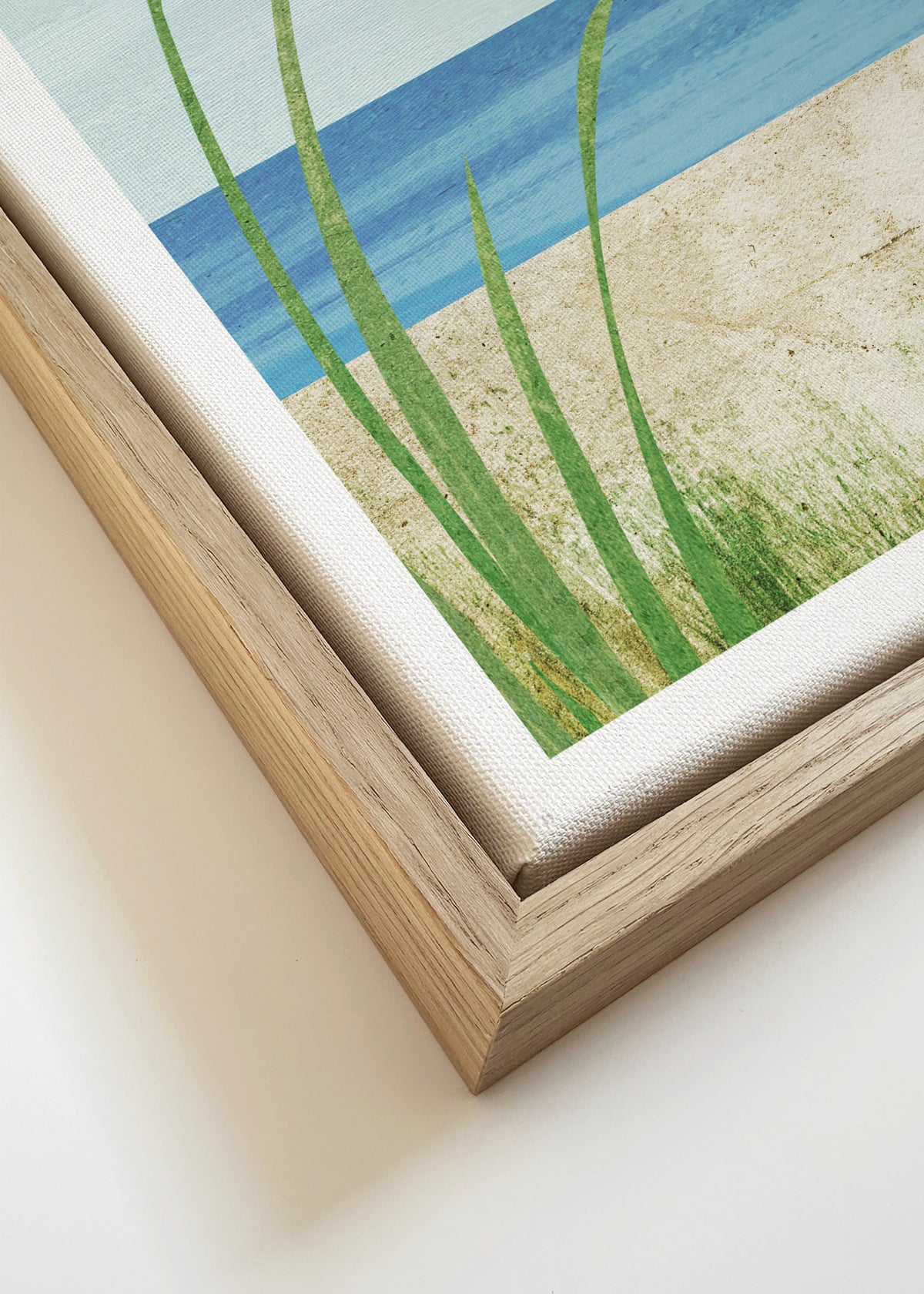 Ostsee - Framed canvas detail