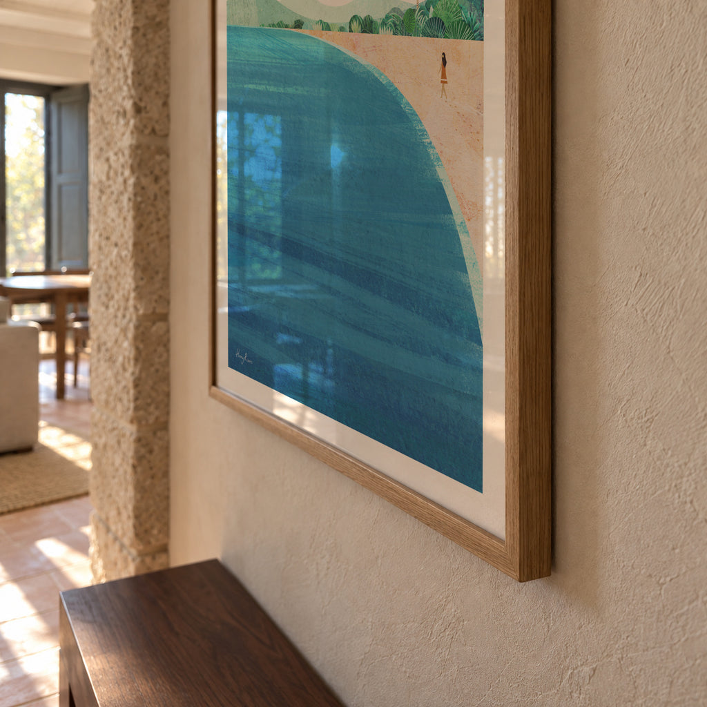 Paradise - Framed poster detail