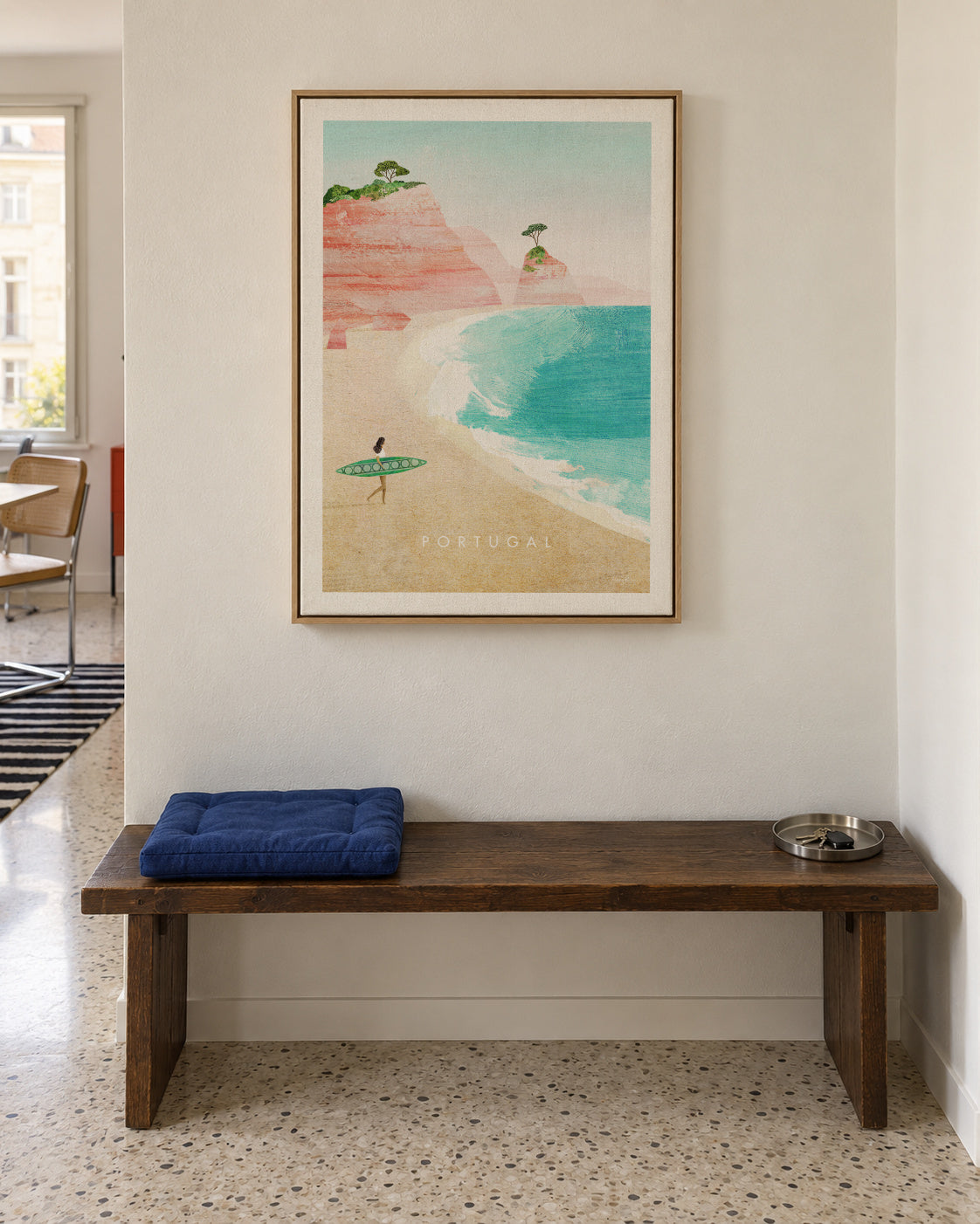 Portugal - Framed canvas in an interior