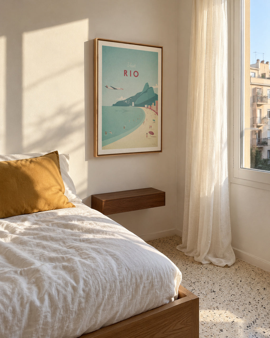 Rio - Framed canvas in an interior