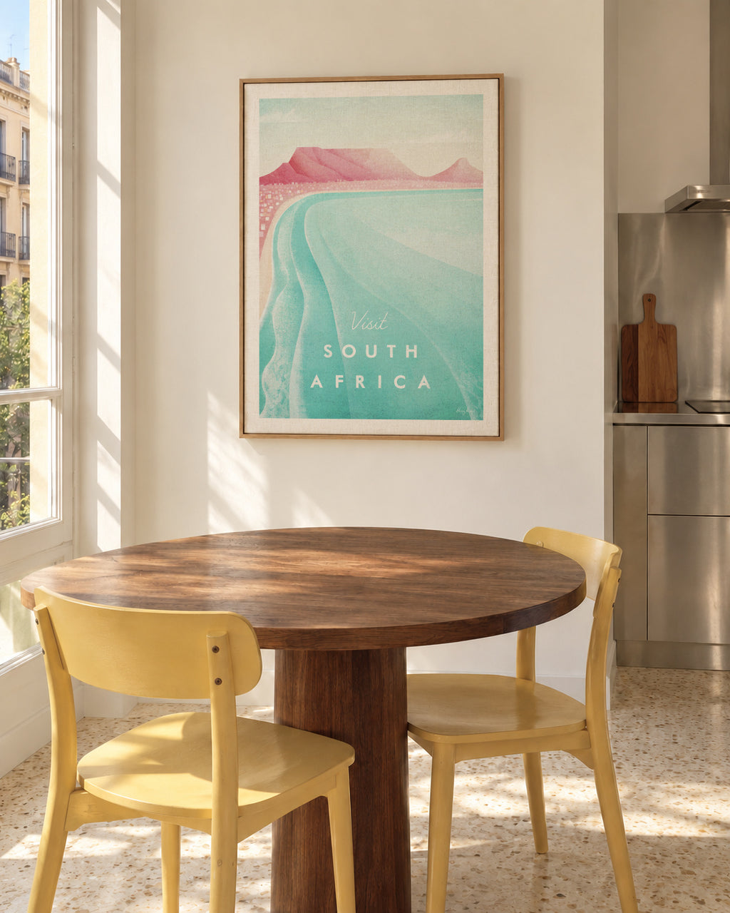 South Africa - Framed canvas in an interior