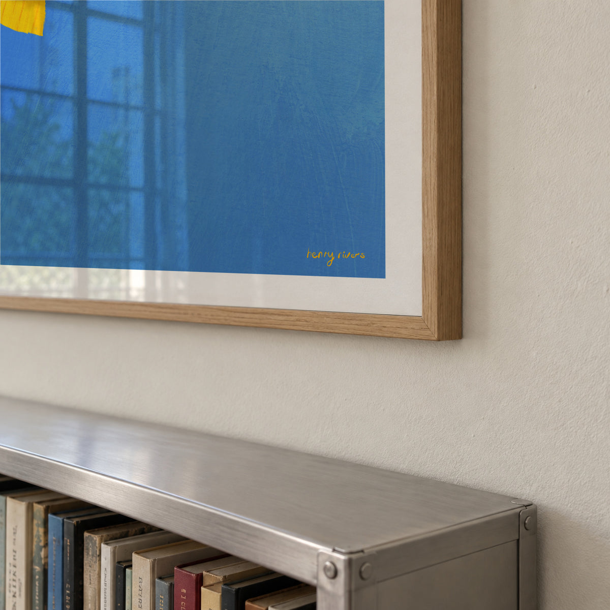 Summer laundry - Framed poster detail