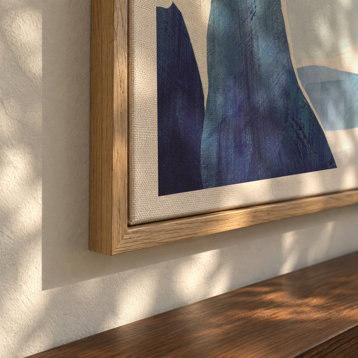 Mountain climbing adventure - Framed canvas detail