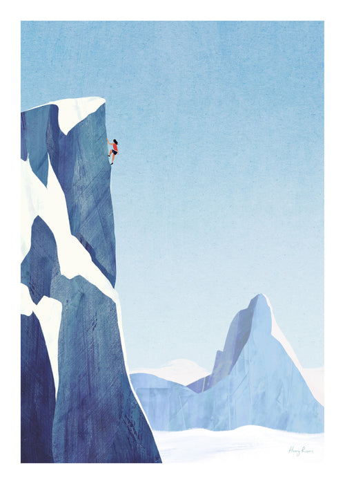 Mountain climbing adventure - Obra sin marco