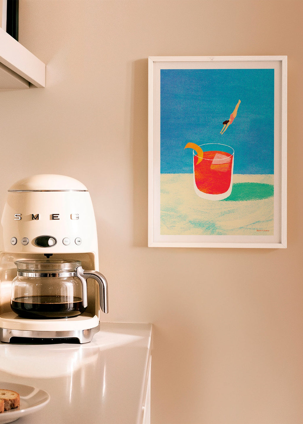 Keuken kunst Negroni met duiker – Product1