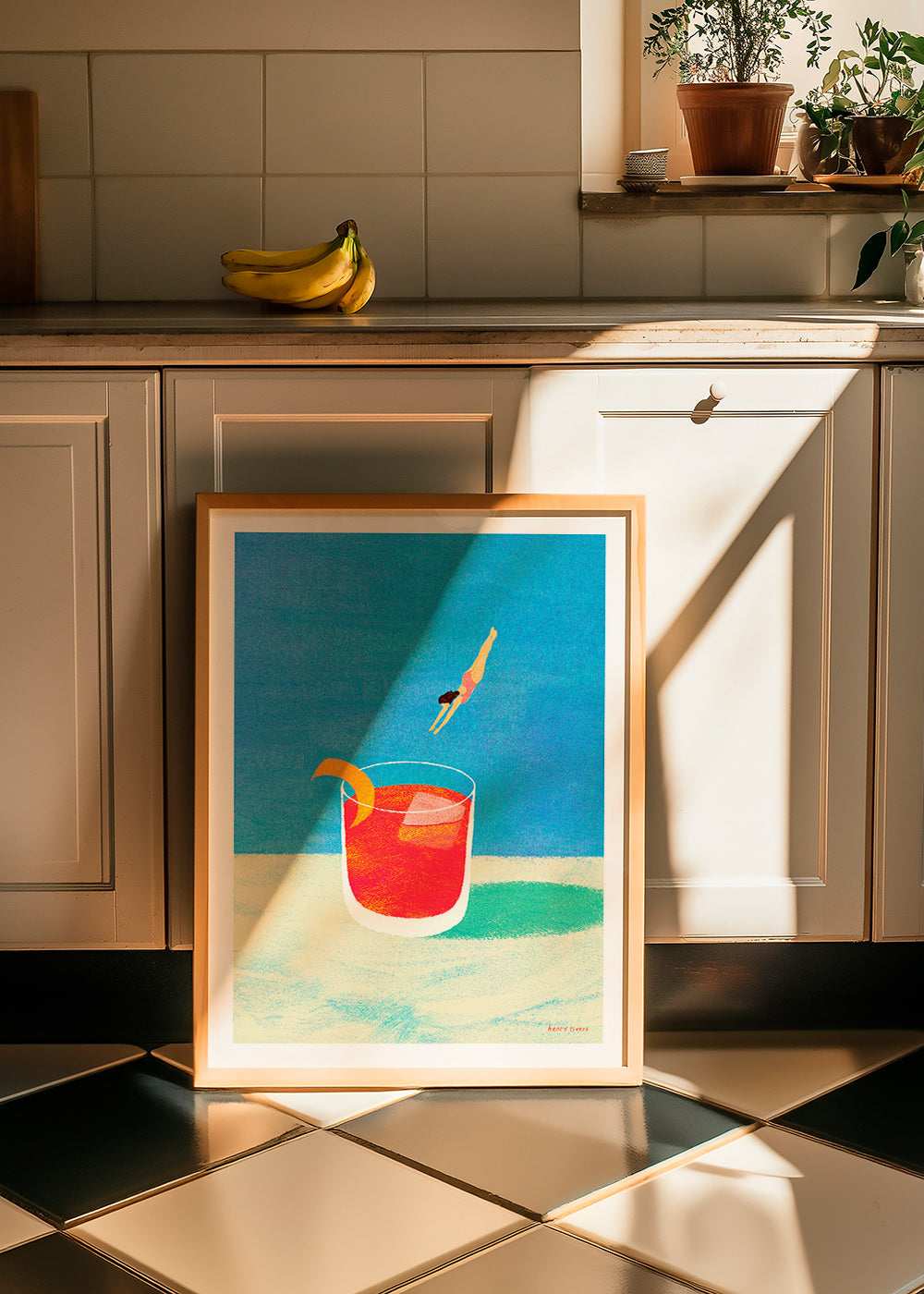 Keuken kunst Negroni met duiker – Product2