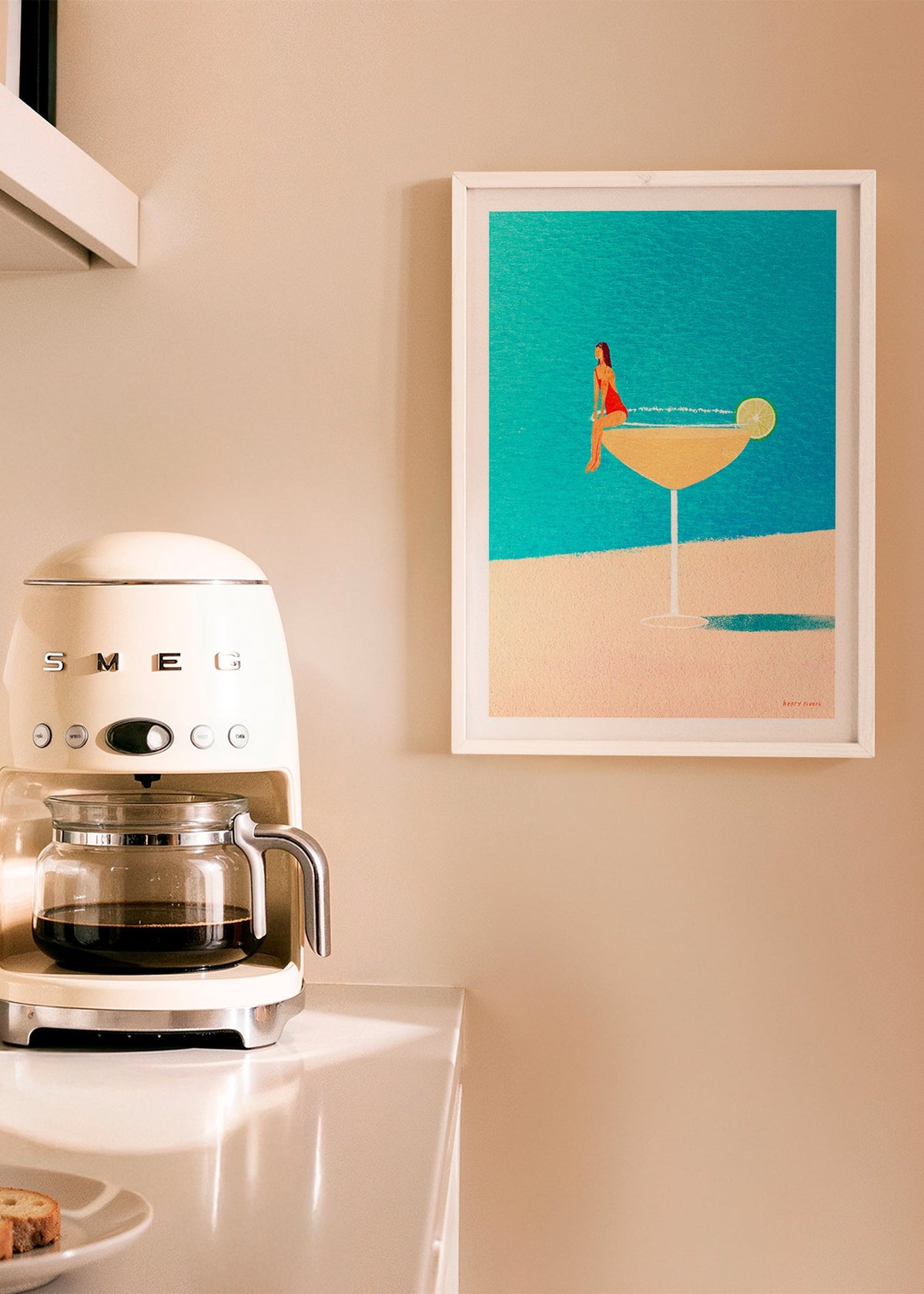 Keuken kunst: Margarita glas illustratie – Product2
